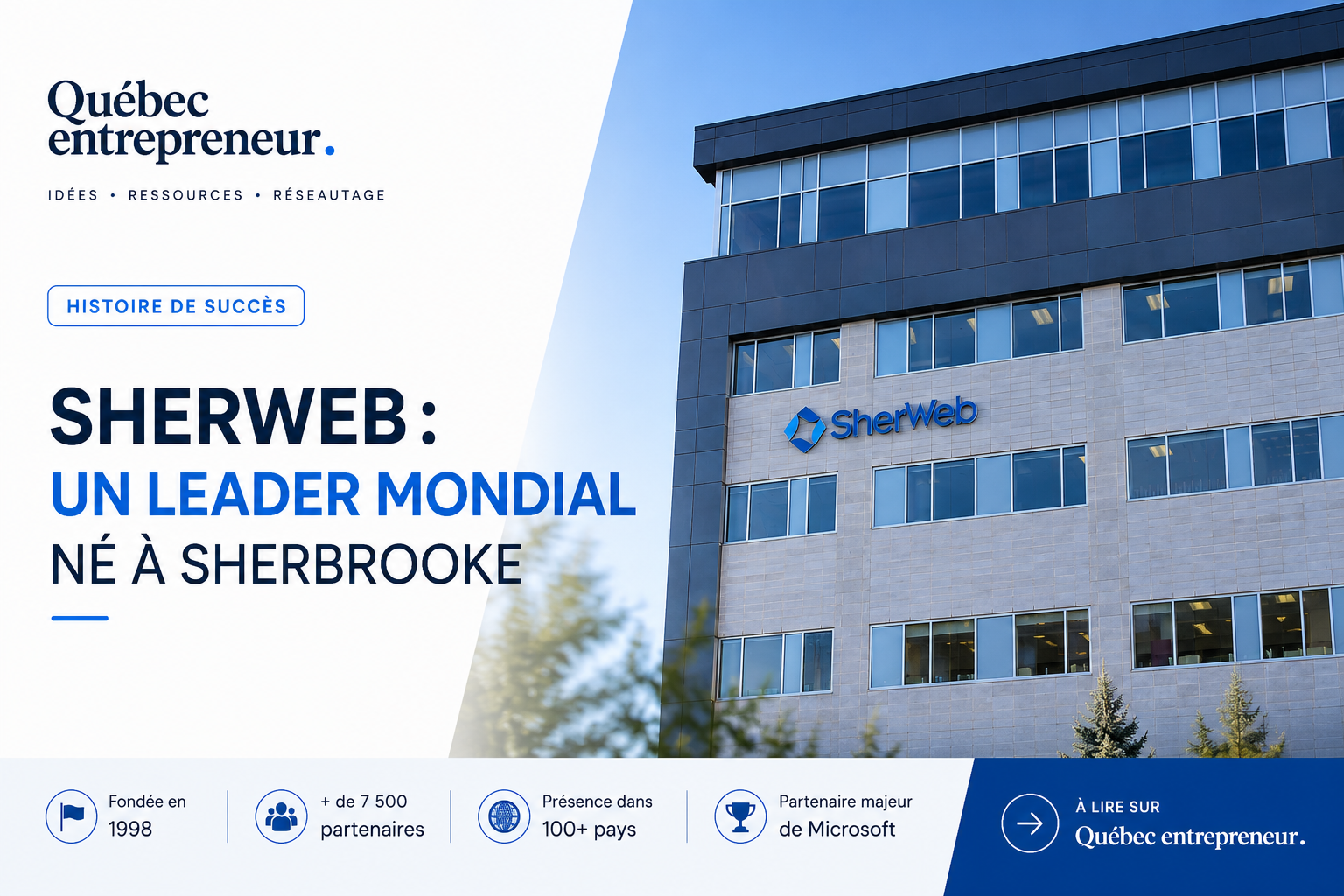 Sherweb : l’histoire d’un géant du cloud québécois